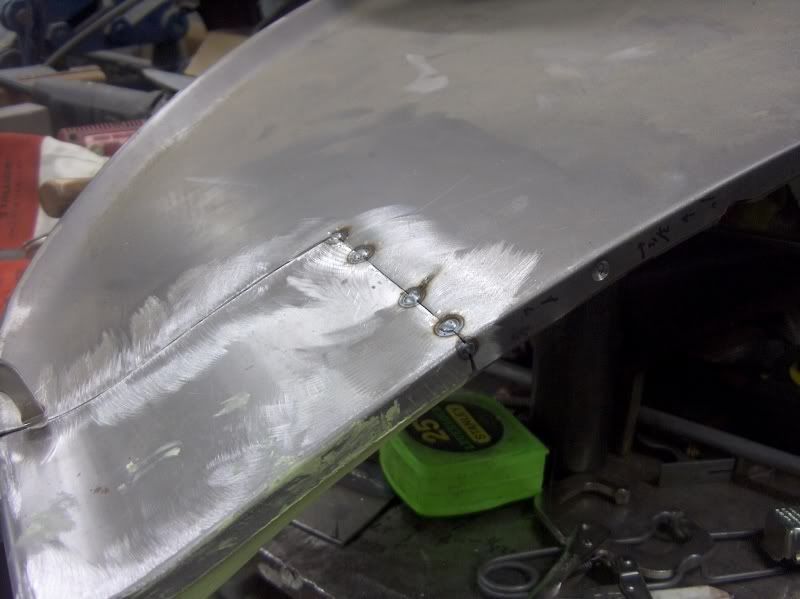 Lower Fender Patch Panel fitment and welding